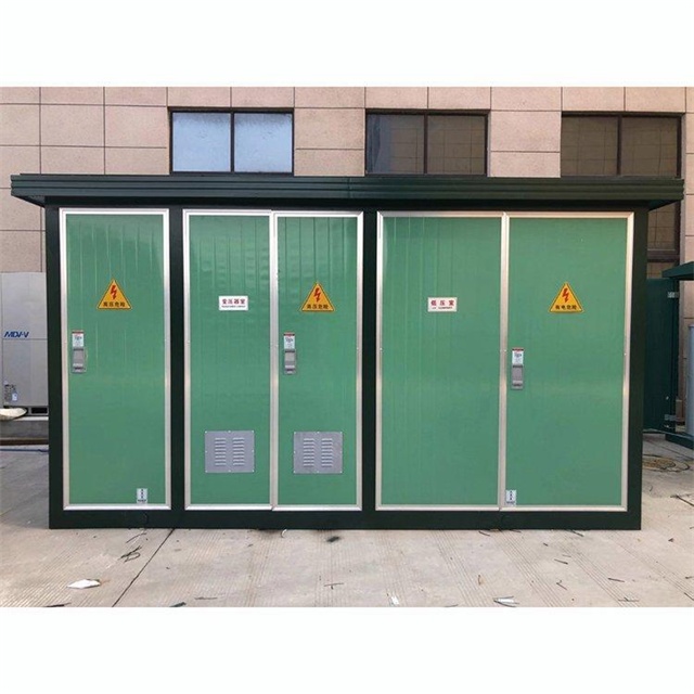 周村1600KVA欧式箱式变压器